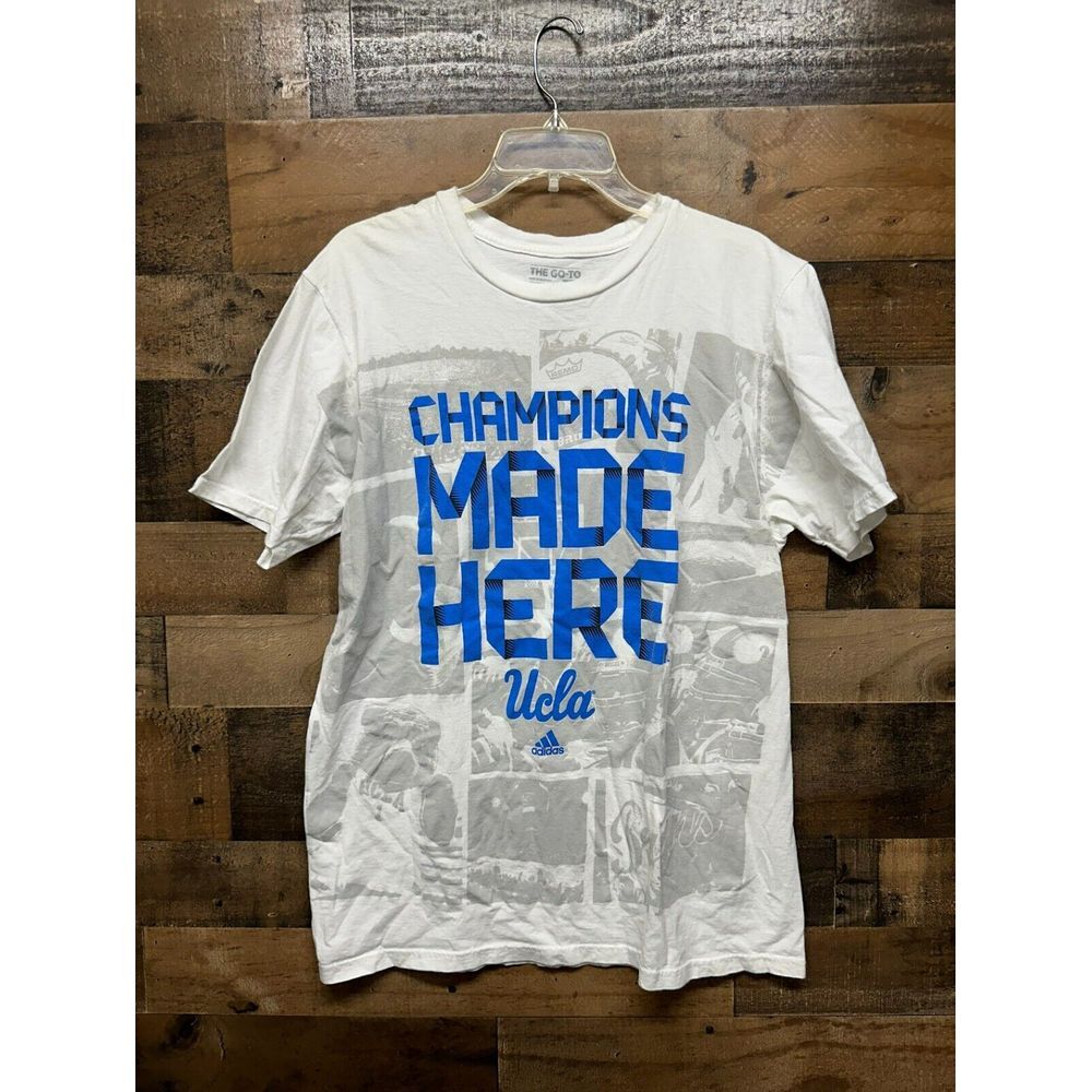Adidas Go Tee Men's UCLA "Champions Made Here" T-Shirt Size Large
